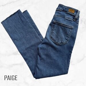 PAIGE Hoxton Slim High Rise Ankle Jeans – Averill Wash – Size 27